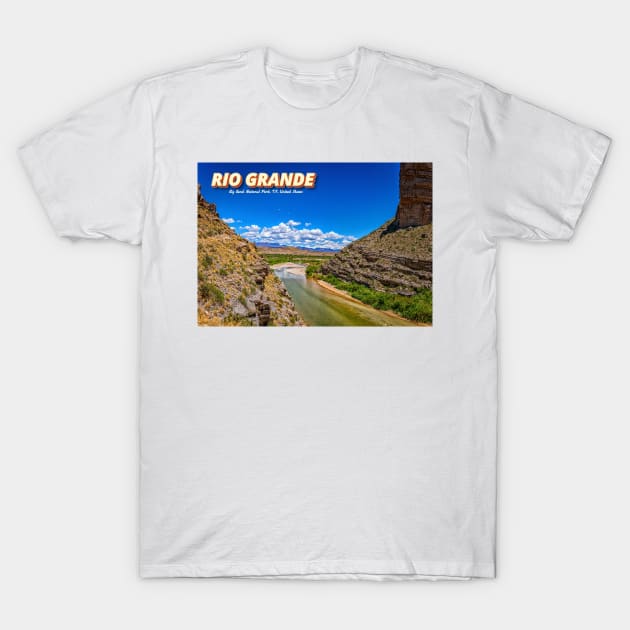 Rio Grande at Big Bend T-Shirt by Gestalt Imagery